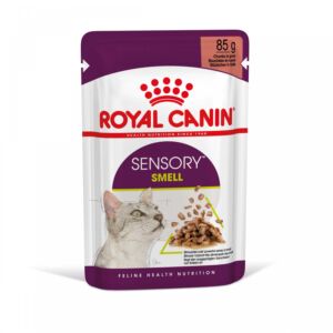 Royal Canin Sensory Smell Gravy – Пауч с риба в сос за котки в зряла възраст 85 г
