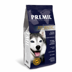 Premil Atlantic - Храна за кучета с Алергий с риба тон и ориз 15кг