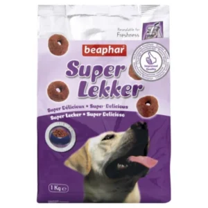 Beaphar Super Lekker - полувлажна, мека, деликатесна храна за кучета 1 кг