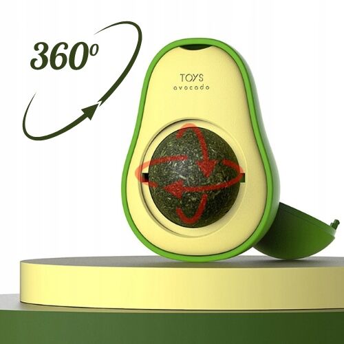 Играчка за коте - АВОКАДО с валериана - Image 3