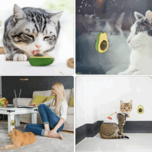 Играчка за коте - АВОКАДО с валериана