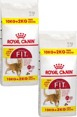 Royal Canin- FIT 32 храна котка за поддържане на добра телесна кондиция 10+2 кг