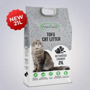 Naturalis Tofu Cat Litter 21l  - 100% натурална котешка тоалетна